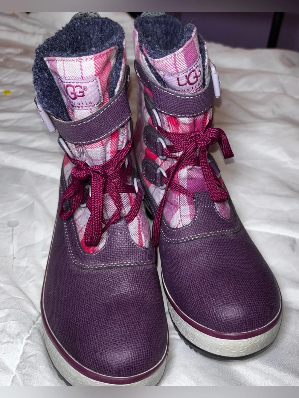 UGG Women’s Decatur Waterproof Duck Winter Boots Size 7 Excellent Condition